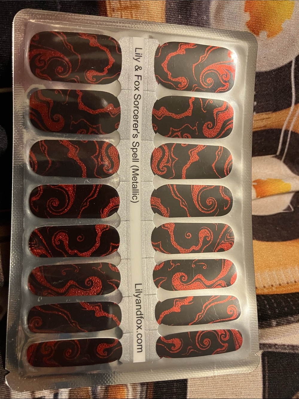 Salon quality nail wraps.